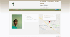 Desktop Screenshot of ferlay-marc.kine-annuaire.fr